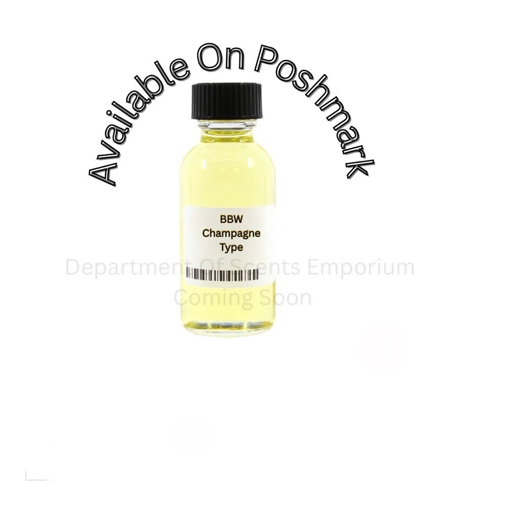 Bath & Body Works: Champagne Type 1 Oz Glass Bottle